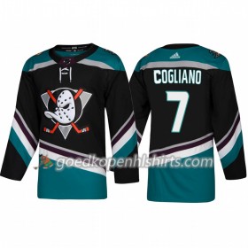 Anaheim Ducks Andrew Cogliano 7 Adidas 2018-2019 Alternate Authentic Shirt - Mannen